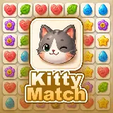 Kitty Match 3 puzzle game